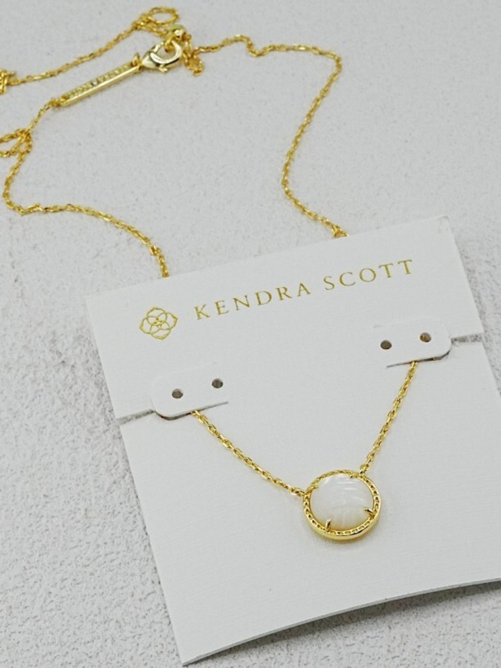 Kendra Scott Volleyball Pendant Necklace - Picture 3 of 4